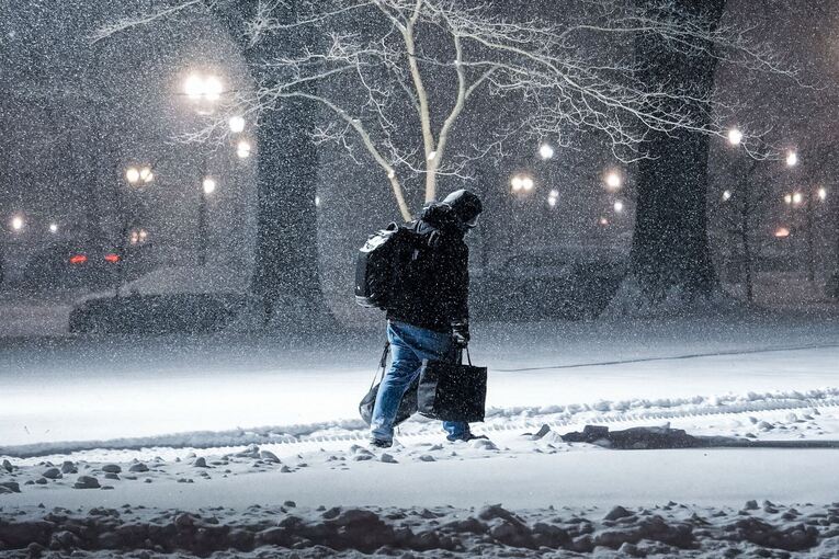 Winterwetter in den USA