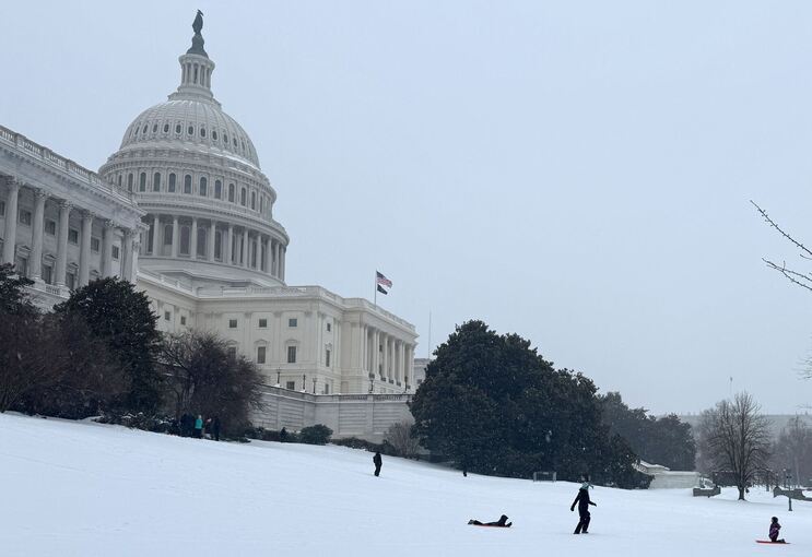 Winterwetter in den USA