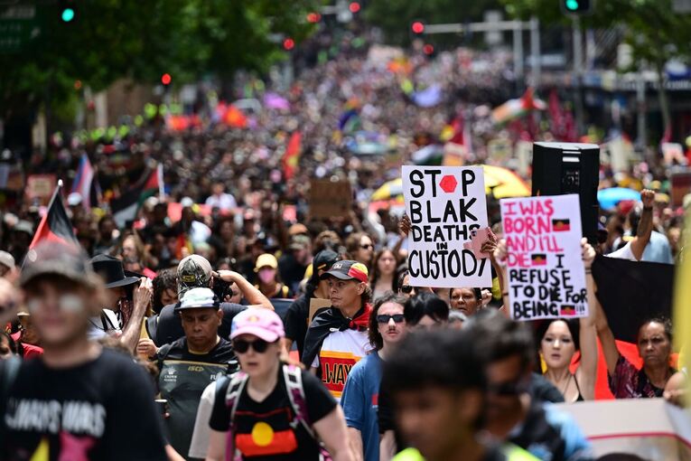 Umstrittener Nationalfeiertag «Australia Day»