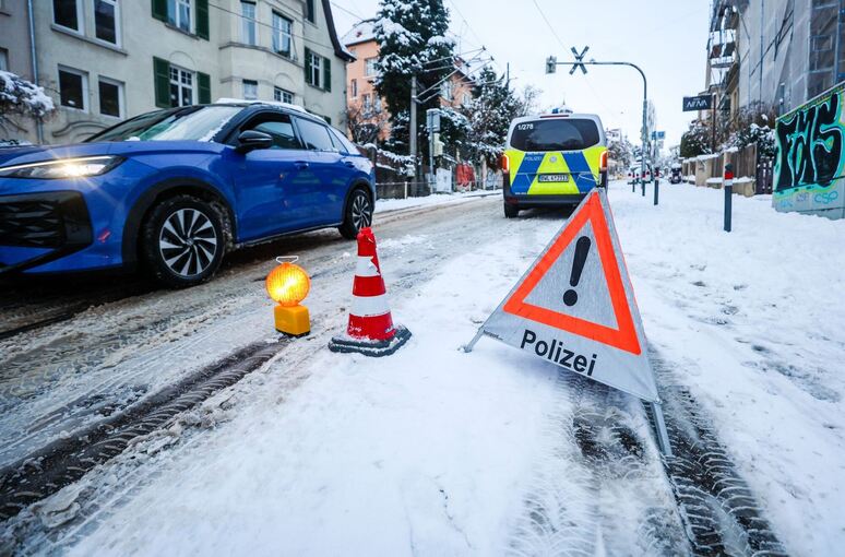 Winterwetter in Stuttgart
