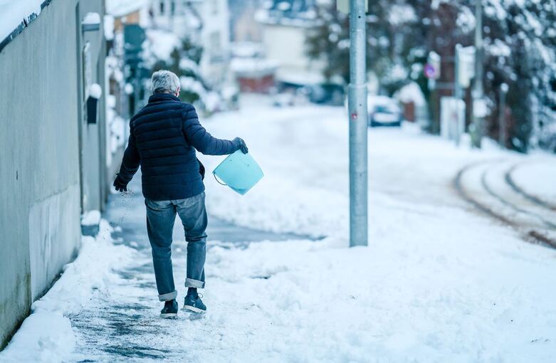 Winterwetter in Stuttgart