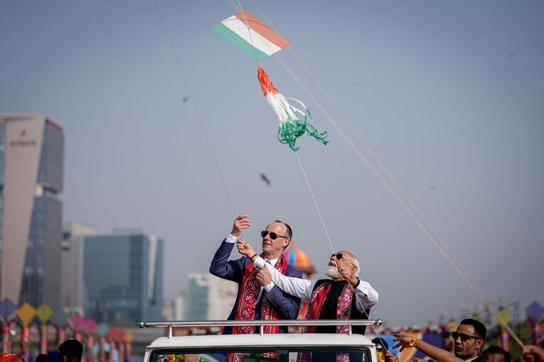 Bundeskanzler Merz in Indien