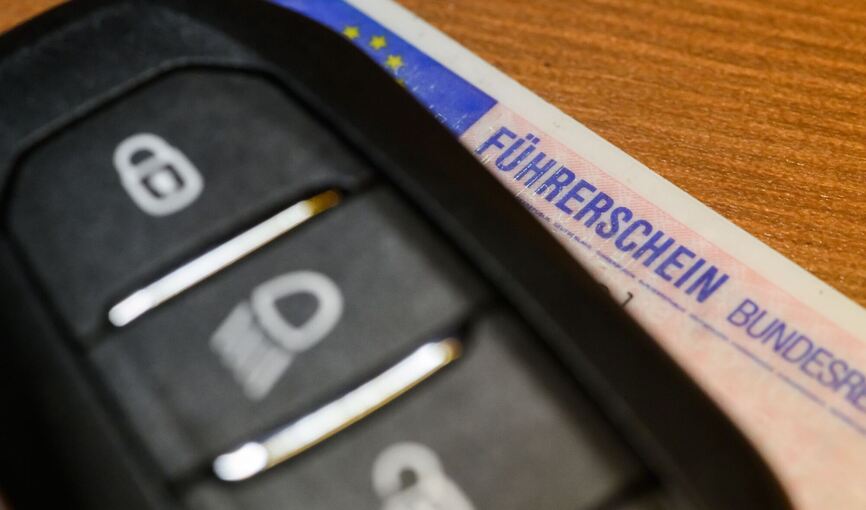 Illustration - Führerschein Illustration - Führerschein