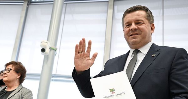 Für viele der rund zwei Millionen Menschen in Sachsen-Anhalt noch ein relativ unbeschriebenes Blatt: Sven Schulze.