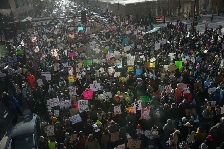 Proteste in Minnesota Proteste in Minnesota
