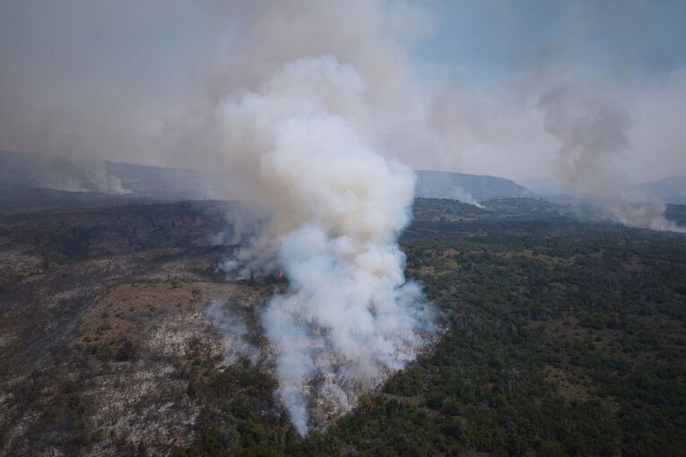 Waldbrände in Argentinien