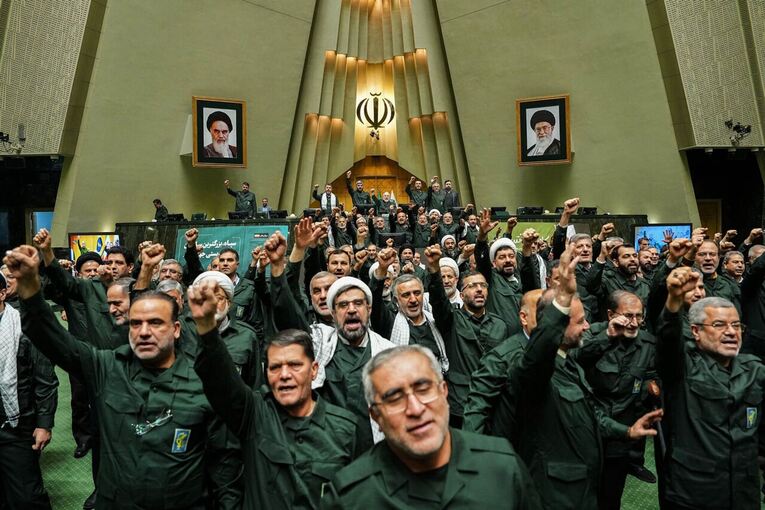 Sitzung des iranischen Parlaments