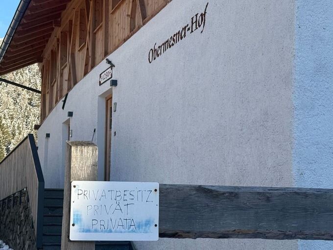 Schild „Privatbesitz“ Schild „Privatbesitz“