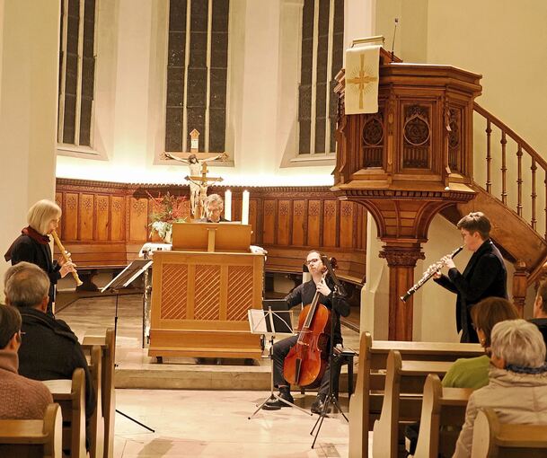 „Tritt auf die Glaubensbahn“ lautet der Leitsatz beim Konzert in der Hippolytkirche.