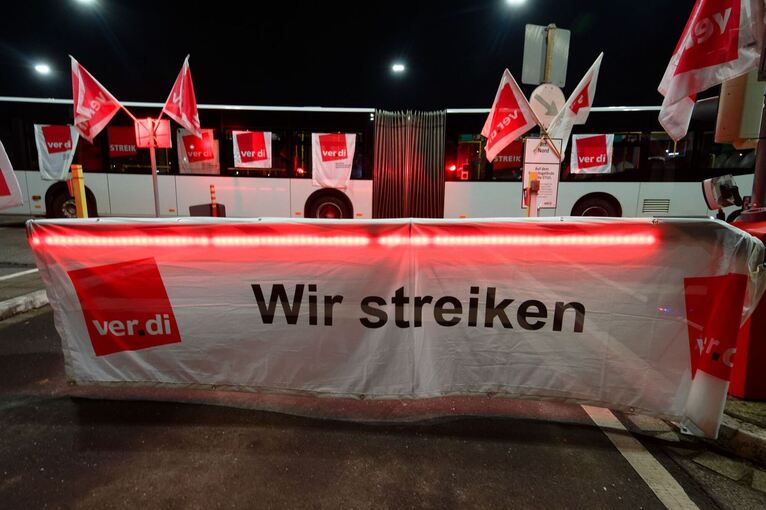 Verdi-Warnstreiks im Nahverkehr – Nordrhein-Westfalen