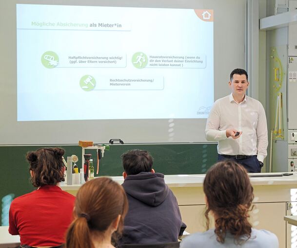 Was ist zu beachten, wenn man einen Mietvertrag abschließt? Auch über dieses Thema wird beim Zukunftstag des Hans-Grüninger-Gymnasiums informiert.