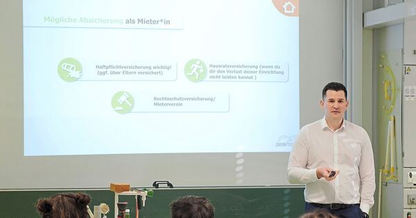 How students at the Markgröningen Gymnasium learn for real life