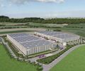 So soll es aussehen: Das Logistikzentrum in Dombühl. So soll es aussehen: Das Logistikzentrum in Dombühl.