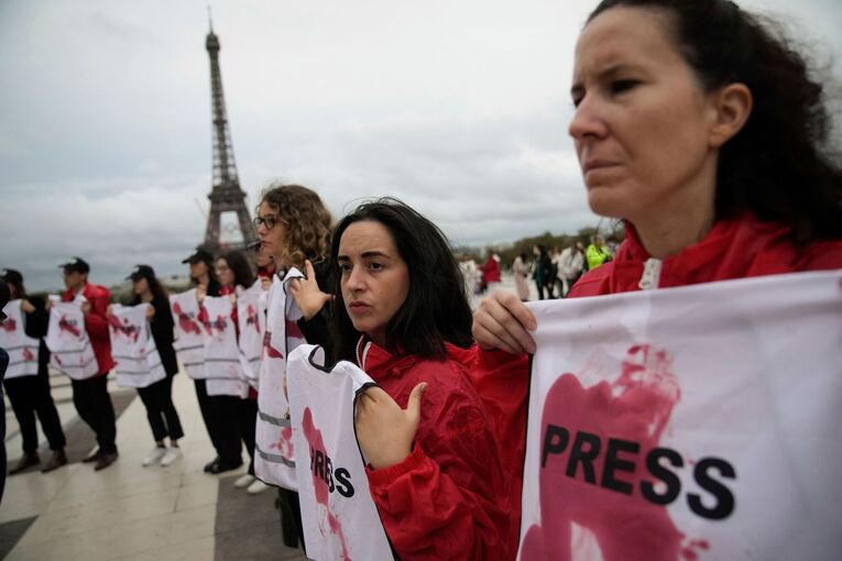 Nahost-Protest in Paris