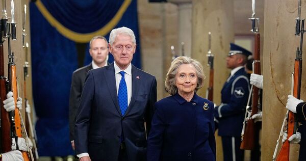 Bill und Hillary Clinton
