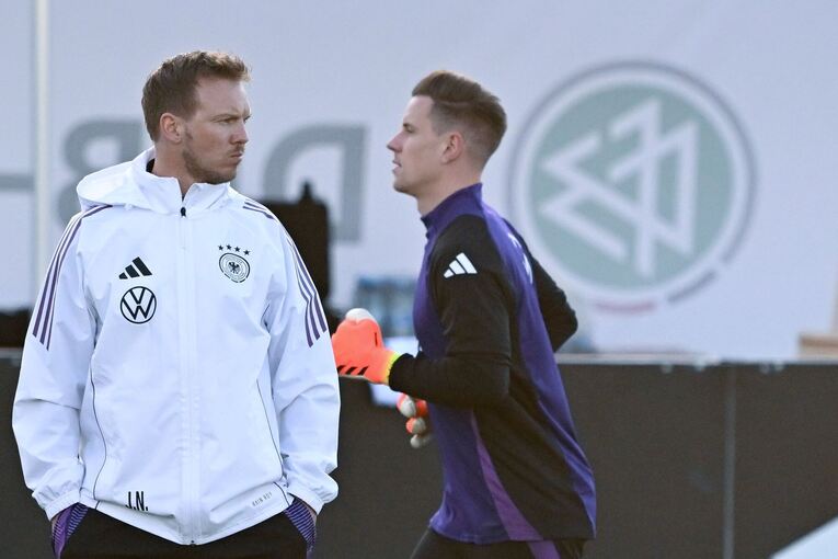 Julian Nagelsmann und Marc-André ter Stegen