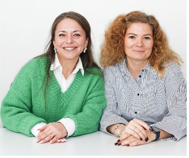 Tetyana Bryga (links) und Dr. Liobov Zavalska haben in der Ukraine unterrichtet. Der Weg in den Schuldienst in Deutschland ist für die Akademikerinnen kein leichter. Ein Programm der PH Ludwigsburg begleitet ausländische Lehrkräfte.