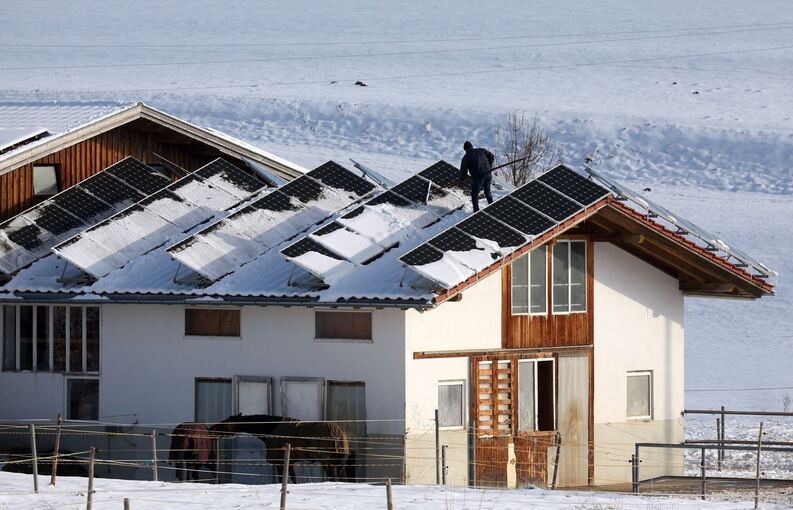 Stromerzeugung auf dem Dach