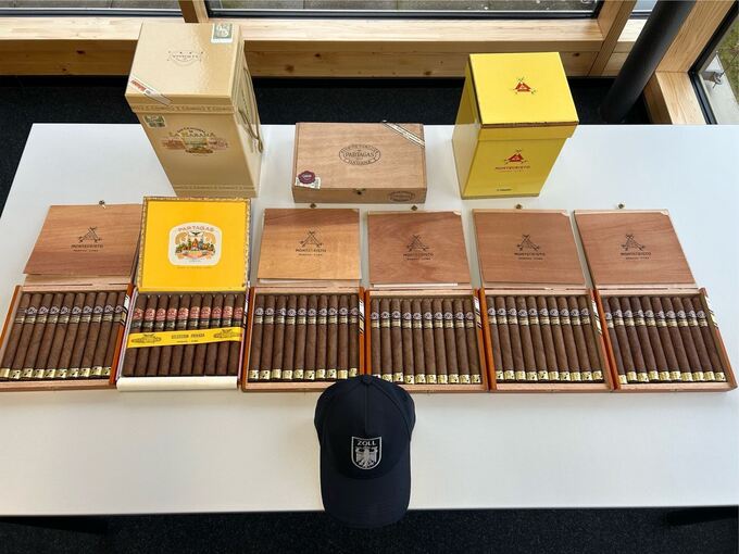 Zigarrenschmuggel aufgeflogen