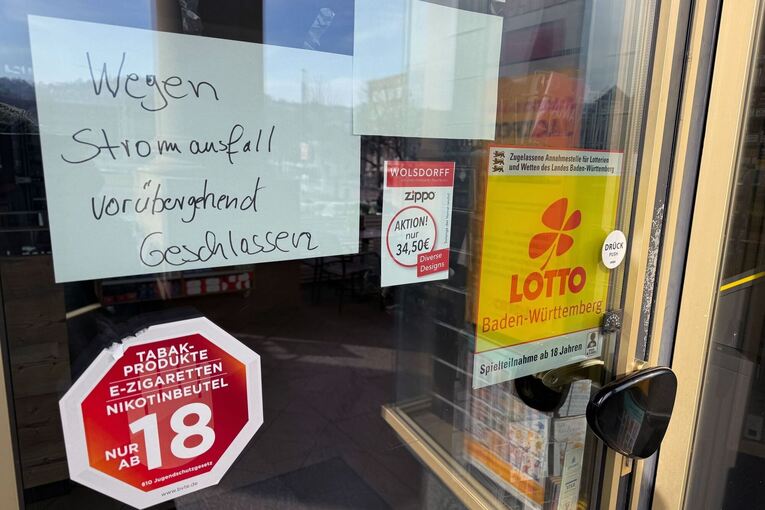 Stuttgart - Stromausfall