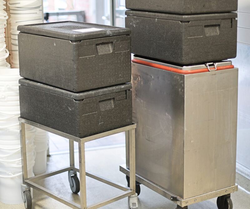 Bereit für den Transport.