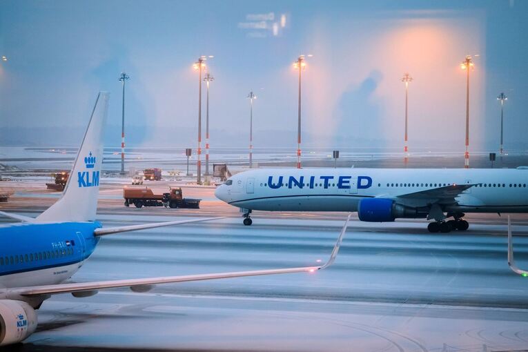 Winterwetter - Flughafen Berlin/Brandenburg