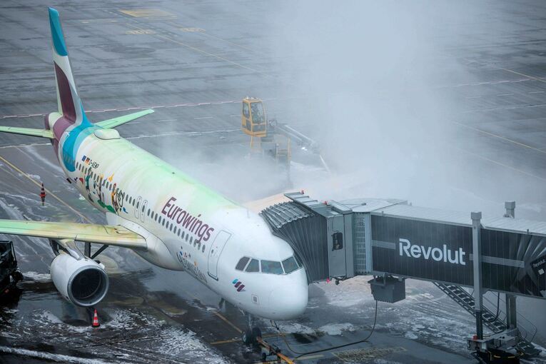 Winterwetter - Flughafen Berlin/Brandenburg