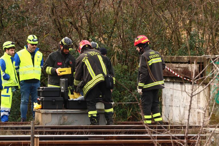 Italien - Brand bei Pesaro