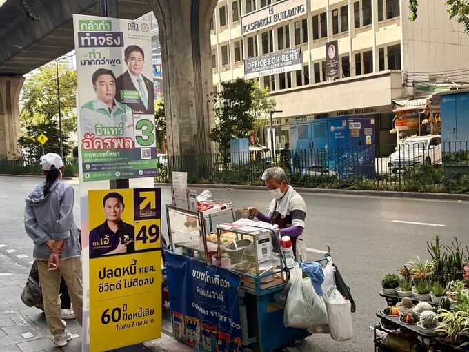 Wahlkampf in Thailand