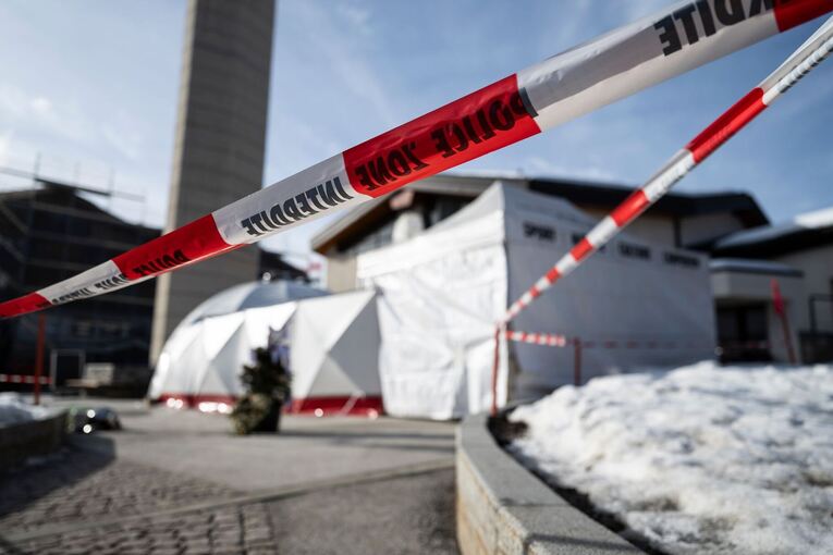 Brand an Gedenkstätte für Brand-Opfer in Crans-Montana