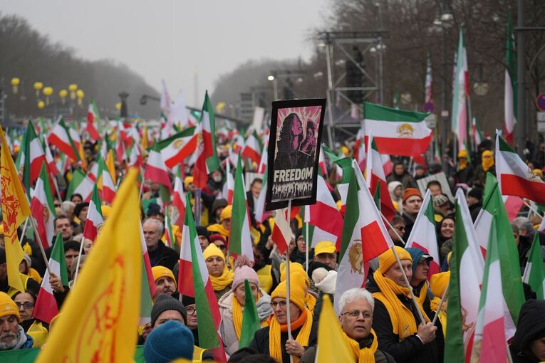Demonstration für Freiheit im Iran