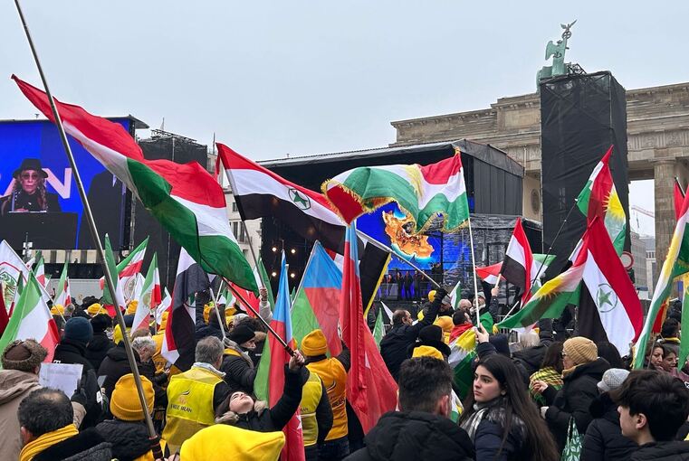 Demonstration für Freiheit im Iran