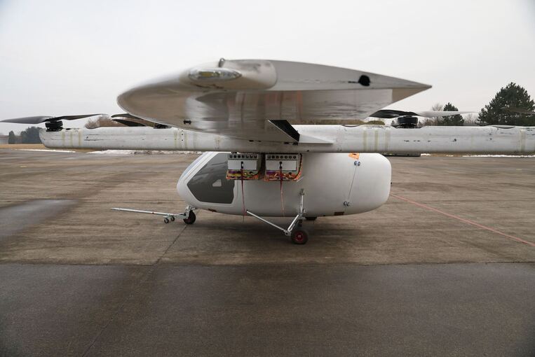 Elektrischer Senkrechtstarter - Prototyp Romeo"