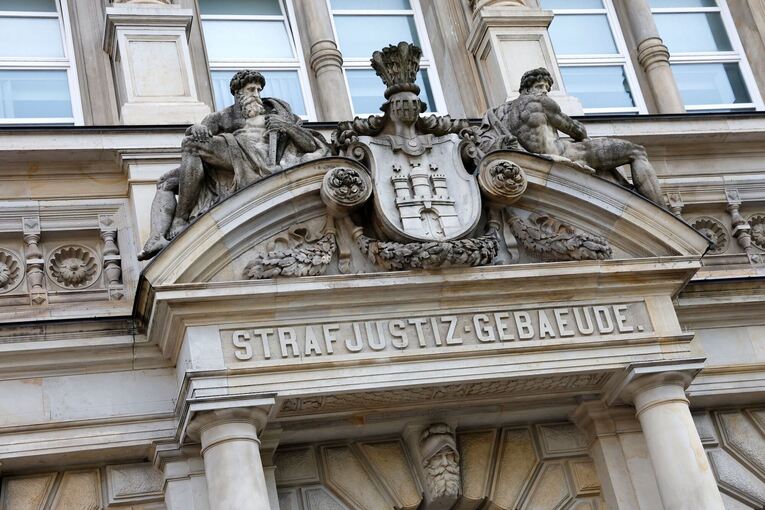 Strafjustizgebäude in Hamburg