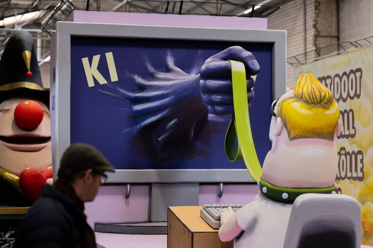 Richtfest des Kölner Rosenmontagszugs