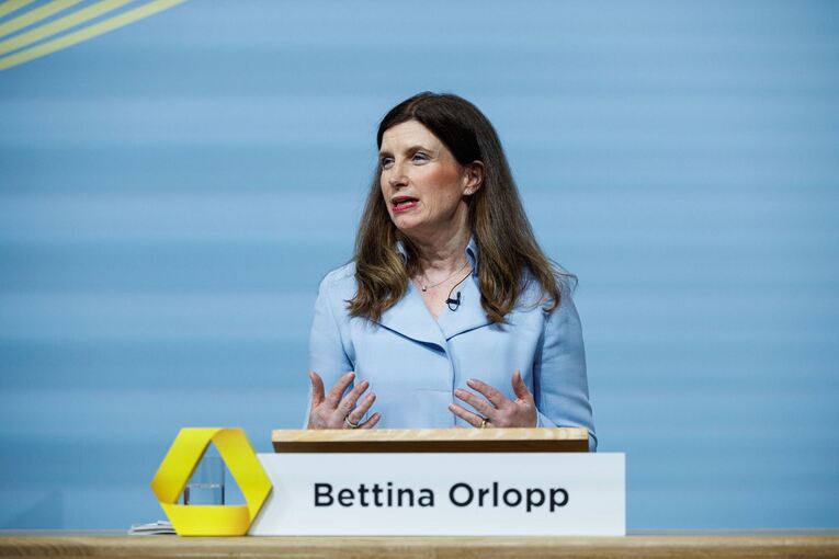 Commerzbankchefin Bettina Orlopp