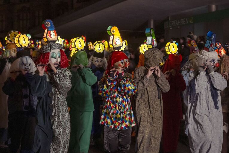 Morgenstreich der Basler Fastnacht