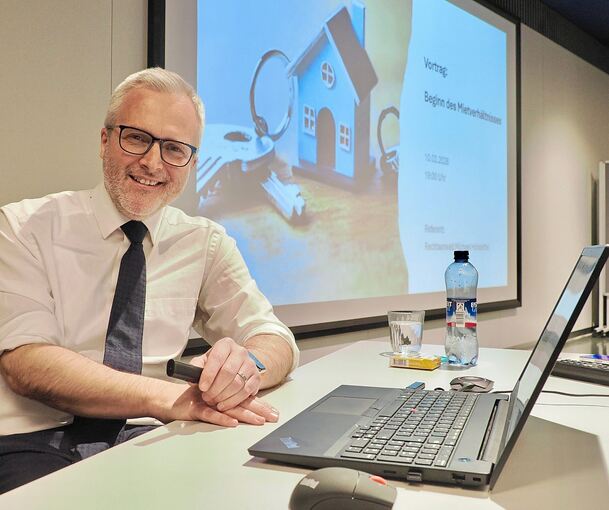 Gibt wertvolle Tipps zum Abschluss von Mietverträgen: Michael Hofstetter, seit einem Jahr Vorsitzender von Haus und Grund Ludwigsburg.