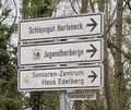 Das Schild deutet in Richtung Jugendherberge, doch deren Tage als Übernachtungsbetrieb unter dem Dach des Deutschen Jugendherber Das Schild deutet in Richtung Jugendherberge, doch deren Tage als Übernachtungsbetrieb unter dem Dach des Deutschen Jugendherbergswerks (DJH) gehören der Vergangenheit an.