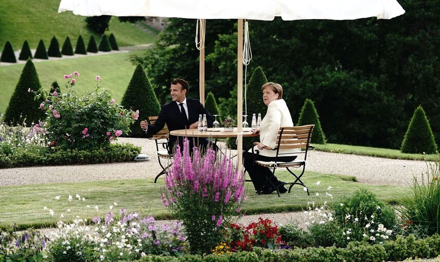 Treffen Merkel und Macron