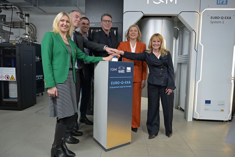 Inbetriebnahme des Quantencomputers