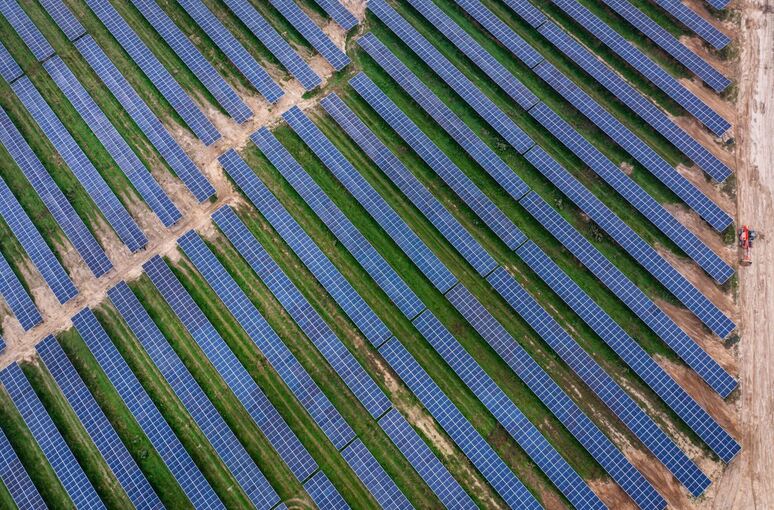 Agri-Photovoltaik-Park von Vattenfall