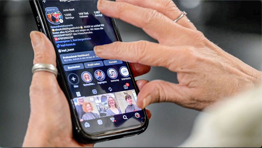 Wieso eine Friseurin aus Bad Mergentheim viral geht