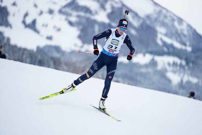 Italienische Biathletin Rebecca Passler