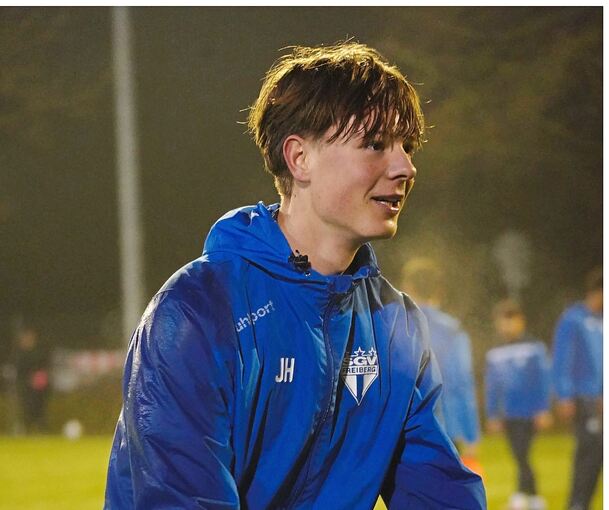 Im ersten Bundesliga-Spiel ohne Gegentor geblieben: Freibergs A-Jugendkeeper Kim Bayer.