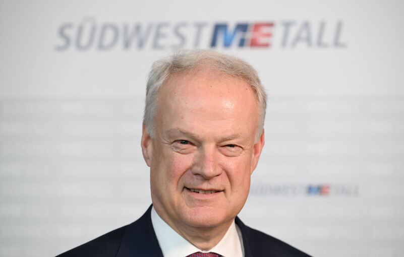 Südwestmetall-Chef Peter Sebastian Krause Südwestmetall-Chef Peter Sebastian Krause