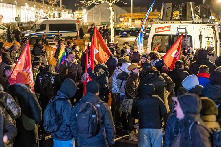 Demonstration gegen rechte Gewalt in Cottbus