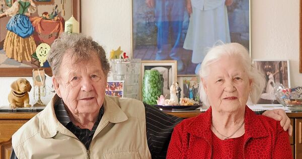 Seit 65 Jahren ein Paar: Emilia und Artur Koch.
