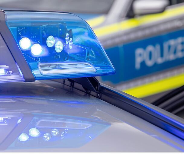 Polizei im Einsatz. Polizei im Einsatz.