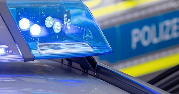 Polizei im Einsatz.
